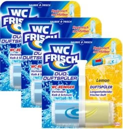 WC FRISCH Duftspüler Lemon 5er Pack WC-Reiniger WC-Duftstein 5x2Stück Nachfüller 13 WC FRISCH Duftspüler Lemon 5er Pack WC-Reiniger WC-Duftstein 5x2Stück Nachfüller -Reinigungsmittel Laden 025b5857 6577 4594 a226 33564a687d51 3