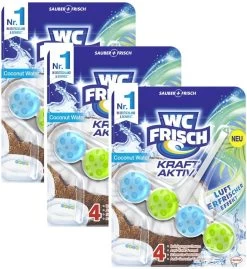 WC FRISCH Kraft Aktiv Violettspüler Magnolie 3x50g WC Reiniger Reinigung -Reinigungsmittel Laden 0800cf4d 0fbe 43bb 9333 7c7e1873a3be 6
