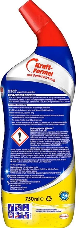 Bref Power WC-KraftGel 15x Effekt 750 Ml WC Reiniger Reinigung Badreiniger -Reinigungsmittel Laden 10ff015f 4bdb 4544 989b 5ea685baeb3e