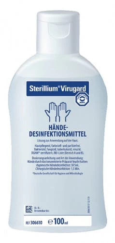 Bode Sterillium Virugard Händedesinfektion, RKI, 100 Ml