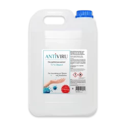 ANTiVIRU | Desinfektionsmittel 6x 5L Kanister | Handdesinfektion & Flächendesinfektion | Viruzid | Anwendungsfertig -Reinigungsmittel Laden 2a771e5e 49f2 4264 baca 2665511d1174 1