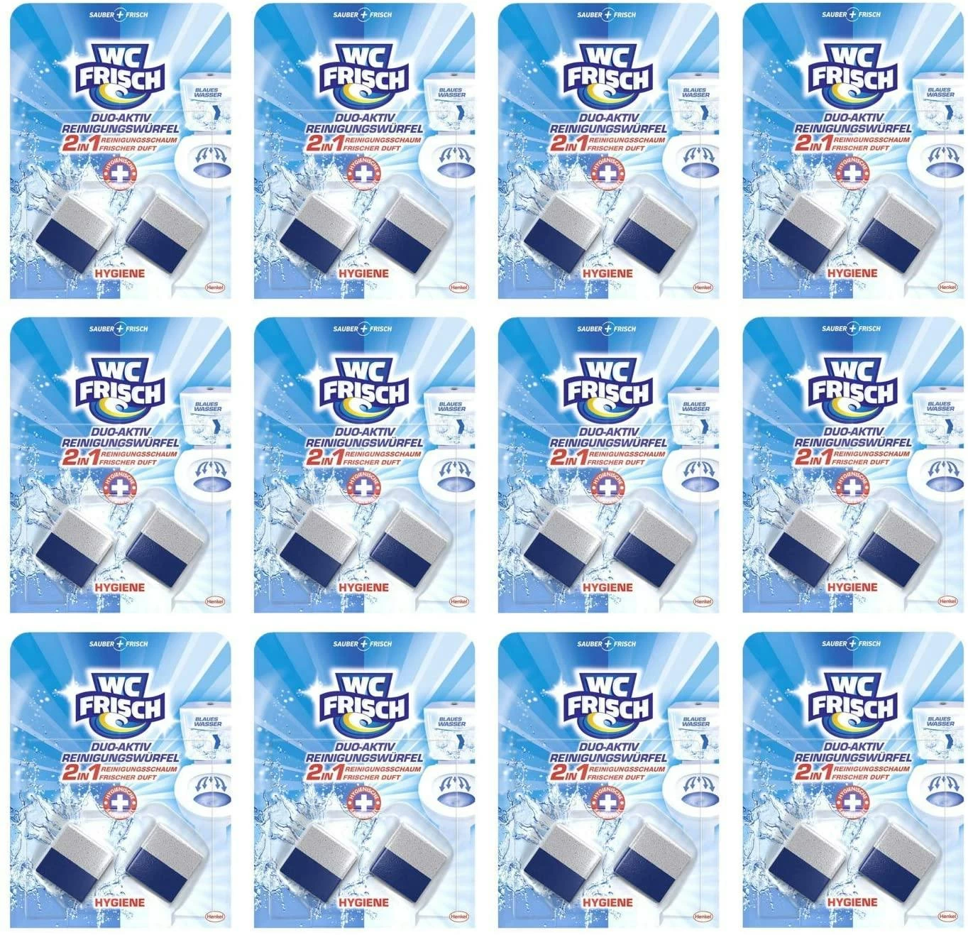WC FRISCH Duo-Aktiv Hygiene Reinigungswürfel 100g WC Reiniger WC Reinigung 4 WC FRISCH Duo-Aktiv Hygiene Reinigungswürfel 100g WC Reiniger WC Reinigung – Bild 2