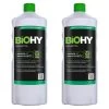 BiOHY Spülmittel (2x1l Flasche) | Frei Von Schädlichen Chemikalien & Biologisch Abbaubar | Glanz- & Fettlöseformel -Reinigungsmittel Laden 3b4b4d80 cc50 47f5 b24a e9f17477b506 3