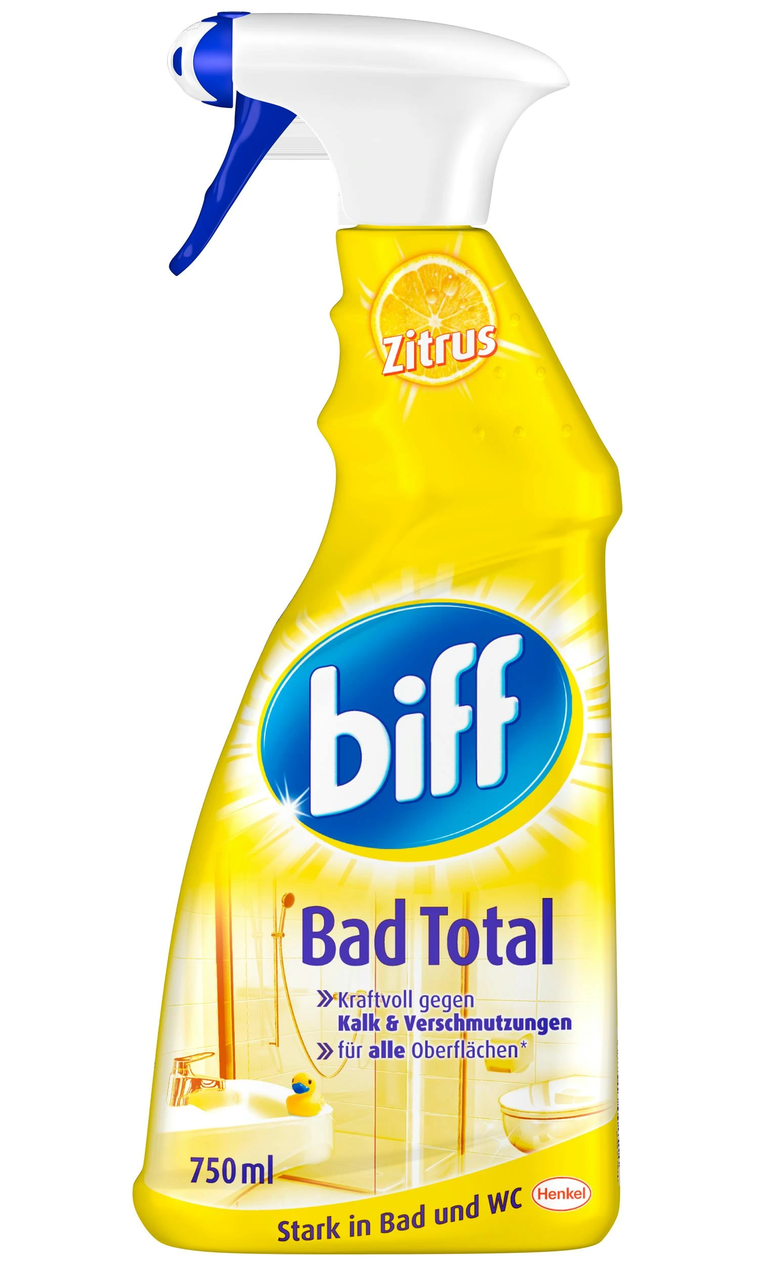 Biff Bad Total Zitrus Badreiniger Reiniger 5x750ml Sprühflasche Reinigungsmittel 8 Biff Bad Total Zitrus Badreiniger Reiniger 5x750ml Sprühflasche Reinigungsmittel – Bild 6