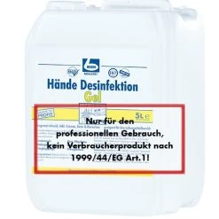 Dr. Becher "Dr. Becher" Hände Desinfektion 5 L Gel -Reinigungsmittel Laden 4cdcafc1 1807 4992 990d 7b124214f499