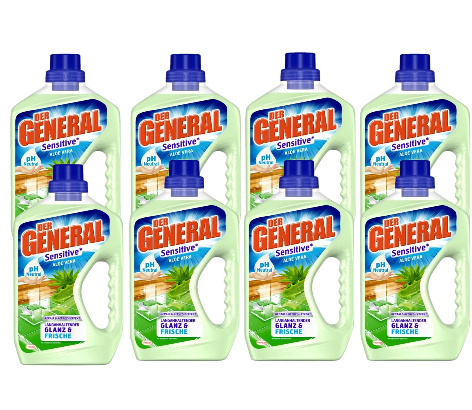 Der General Aloe Vera 8er Pack Allzweckreiniger PH-neutral 8x750 Ml Reinigen 3 Der General Aloe Vera 8er Pack Allzweckreiniger PH-neutral 8x750 Ml Reinigen