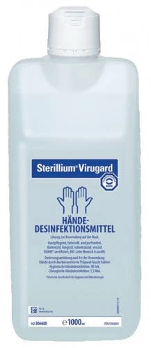 Bode Sterillium Virugard Händedesinfektion, 4x1 L, RKI