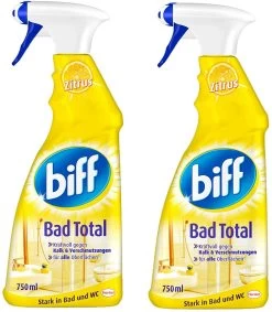Biff Bad Total Zitrus Badreiniger Bad Reiniger Badezimmer 250 Ml Nachfüllpack -Reinigungsmittel Laden 55fc464e cf11 4f75 8a90 ddeb0c13332b 2