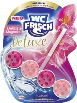 WC FRISCH DeLuxe Delicate Magnolia 5x50g WC Reiniger WC Duftspüler Reinigung -Reinigungsmittel Laden 56c92a00 ba71 4bb2 82fb 11b79ca919fa