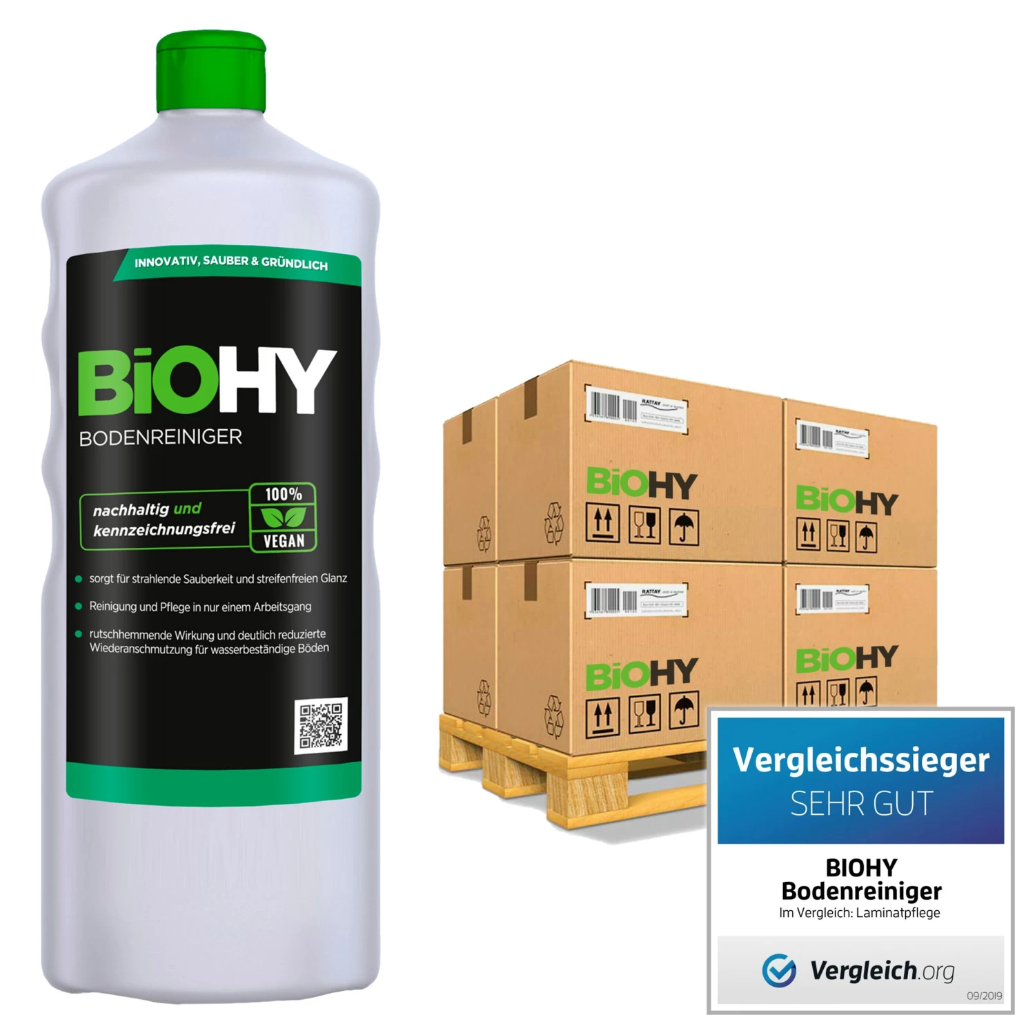 BiOHY Bodenreiniger Für Wischroboter (1l Flasche) | Konzentrat Für Alle Wisch & Saugroboter Mit Nass-Funktion | Nachhaltig & ökologisch 6 BiOHY Bodenreiniger Für Wischroboter (1l Flasche) | Konzentrat Für Alle Wisch & Saugroboter Mit Nass-Funktion | Nachhaltig & ökologisch – Bild 4