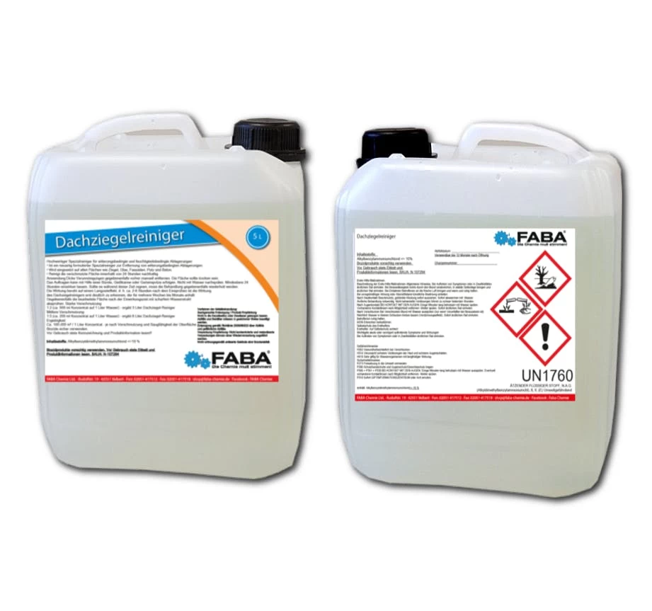 5 L Dachziegelreiniger, Dachziegel Reiniger 5 Liter 3 5 L Dachziegelreiniger, Dachziegel Reiniger 5 Liter