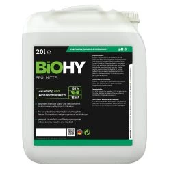 BiOHY Spülmittel (480x1l Flasche) | Frei Von Schädlichen Chemikalien & Biologisch Abbaubar | Glanz- & Fettlöseformel -Reinigungsmittel Laden 604cdeca 524d 4891 8c8f 5db5070a1f2f