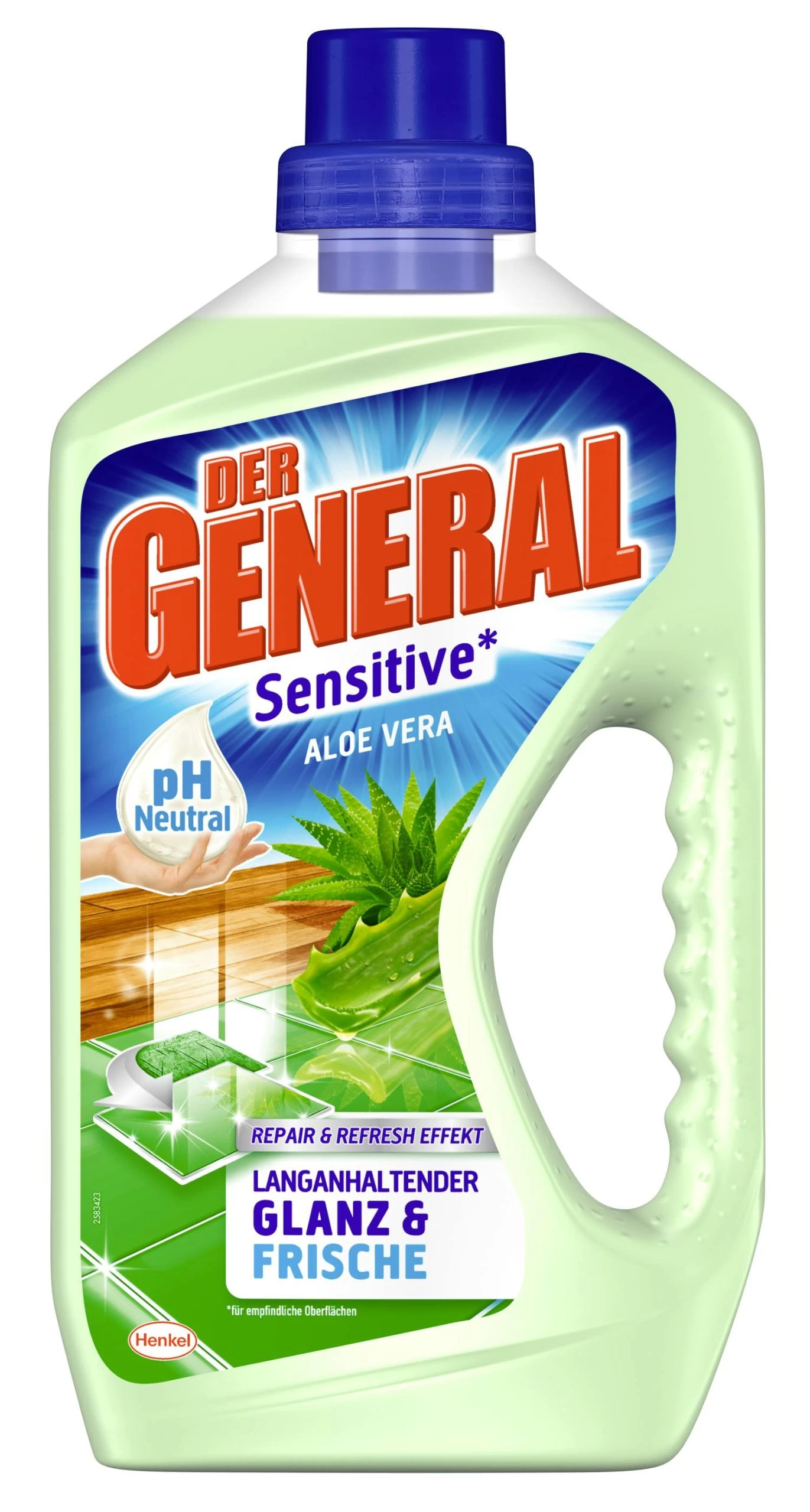 Der General Aloe Vera 8er Pack Allzweckreiniger PH-neutral 8x750 Ml Reinigen 8 Der General Aloe Vera 8er Pack Allzweckreiniger PH-neutral 8x750 Ml Reinigen – Bild 6