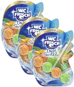 WC Frisch Duft Switch Grüner Apfel Und Wasserlilie 10x50g WC-Reiniger Duftspüler -Reinigungsmittel Laden 6726dfff deb7 4f2e 90ba 9dd006caf2d0 4