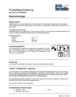 Perladin Premium Neutralreiniger 5 L Kanister Mit Ablasshahn Universal Reiniger 5 Liter -Reinigungsmittel Laden 735a8994 b6e6 4208 b289 01a4b831df59 1