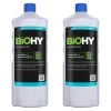 BiOHY Klarspüler (2x1l Flasche) |  Ökologisches Hochkonzentrat | Geeignet Für Alle Spülmaschinen, Für Unschlagbaren Glanz Auf Gläsern & Geschirr -Reinigungsmittel Laden 77291454 89c5 4fda a34e 7913c91a62a1 1