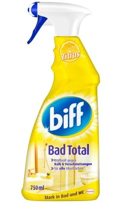 Biff Bad Total Zitrus Badreiniger 8x750ml Sprühflasche Reiniger Reinigungsmittel -Reinigungsmittel Laden 785df0a5 b284 42ac 8504 af2c09b0bb50