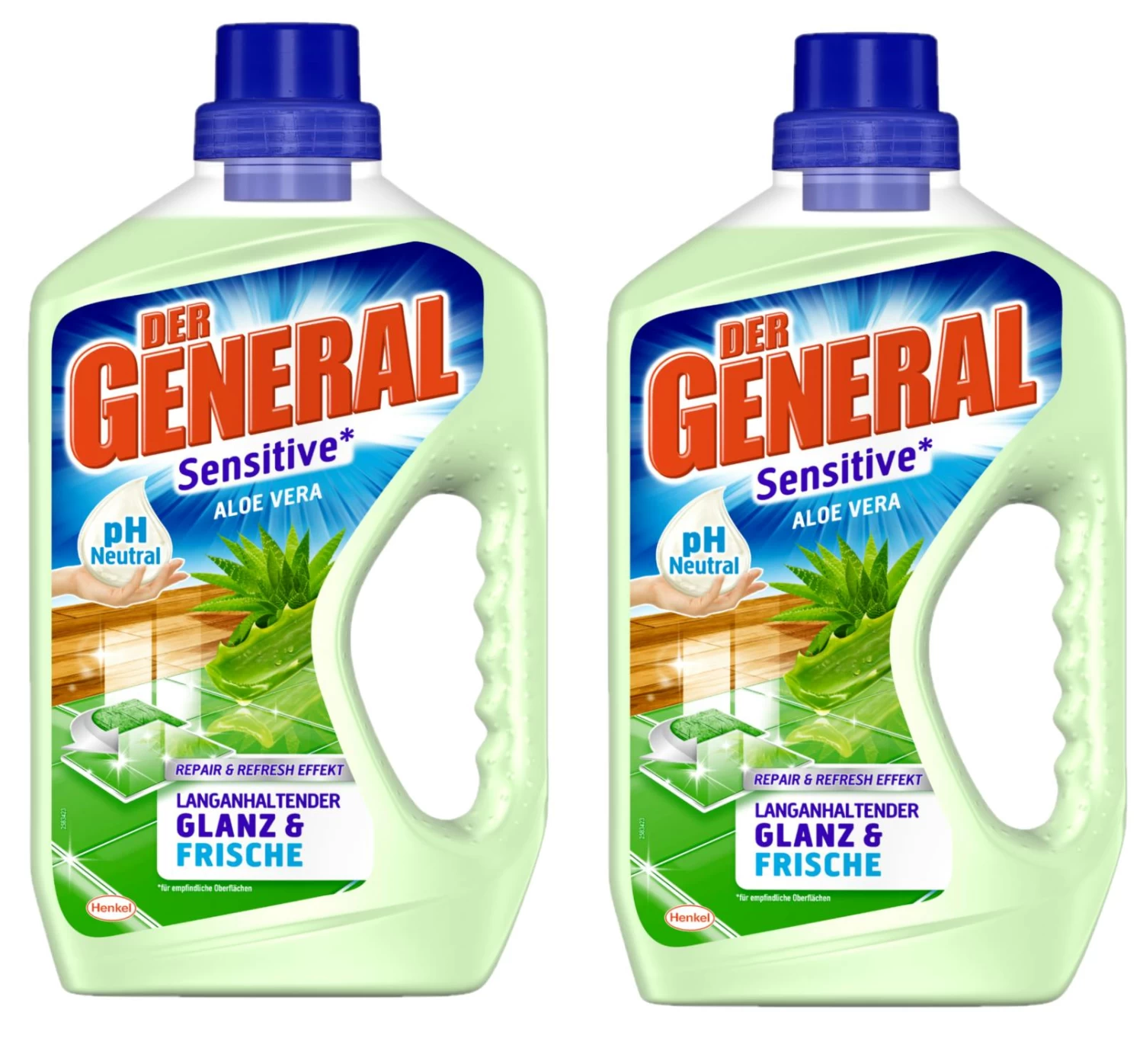 Der General Aloe Vera 8er Pack Allzweckreiniger PH-neutral 8x750 Ml Reinigen 5 Der General Aloe Vera 8er Pack Allzweckreiniger PH-neutral 8x750 Ml Reinigen – Bild 3