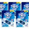 WC Frisch Kraft-Aktiv Blauspüler Chlor WC Reinigen Toilette 5x1 Stück Reiniger