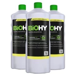 BiOHY Teppichshampoo (480x1l Flasche) | Teppichreiniger Ideal Zur Entfernung Von Hartnäckigen Flecken | SPEZIELL FÜR WASCHSAUGER ENTWICKELT -Reinigungsmittel Laden 83c60234 d25e 480b baa5 7f149db7bfad 1