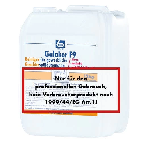 Dr. Becher 12 Kg "Dr. Becher" Galakor F9 Geschirrreiniger 10 L 8 Dr. Becher 12 Kg "Dr. Becher" Galakor F9 Geschirrreiniger 10 L – Bild 6