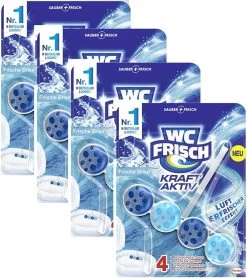 WC FRISCH Kraft Aktiv 4er Pack Blauspüler Farbspüler 4x1 Stück WC-Reiniger -Reinigungsmittel Laden 903404cc ec9e 407a b655 e663d95dd9da 6
