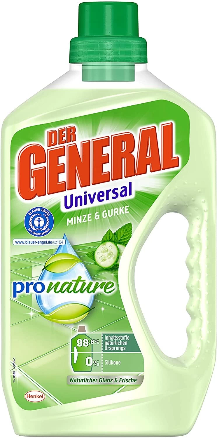 Der General Aloe Vera 8er Pack Allzweckreiniger PH-neutral 750 Ml Reinigen 6 Der General Aloe Vera 8er Pack Allzweckreiniger PH-neutral 750 Ml Reinigen – Bild 4