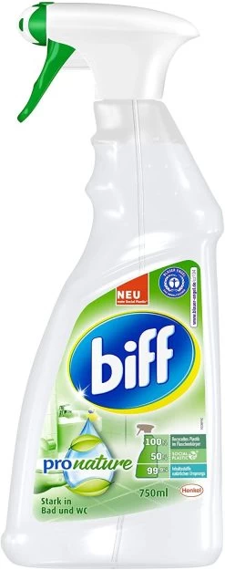 Biff Pro Nature Badreiniger Bad Badezimmer Sprühflasche 4x750 Ml Reniger Pack 14 Biff Pro Nature Badreiniger Bad Badezimmer Sprühflasche 4x750 Ml Reniger Pack -Reinigungsmittel Laden 93d5951b 2dfb 4971 8a5c 789c1eaba460