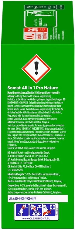 Somat All In 1 Pro Nature Spülmaschinen Tabs 56 Tabs Spülmittel Spülen Reinigung 14 Somat All In 1 Pro Nature Spülmaschinen Tabs 56 Tabs Spülmittel Spülen Reinigung -Reinigungsmittel Laden 9872c98b 0dfe 495c 8ec9 4398641fc39b