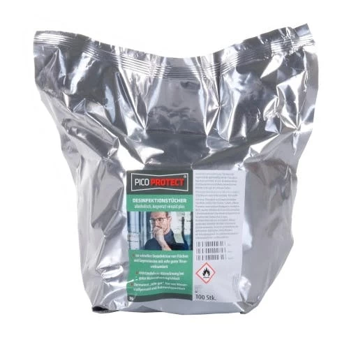 Nitras Desinfektionstücher Nachfüllbeutel 58112 Gebrauchsfertig VAH Gelistet 100 Stück 100 Stück 7 Nitras Desinfektionstücher Nachfüllbeutel 58112 Gebrauchsfertig VAH Gelistet 100 Stück 100 Stück – Bild 5