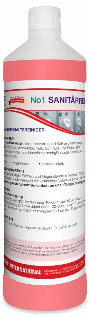 Buzil Neutraler Sanitärreiniger Bucal G468 - 1L 6 Buzil Neutraler Sanitärreiniger Bucal G468 - 1L – Bild 4