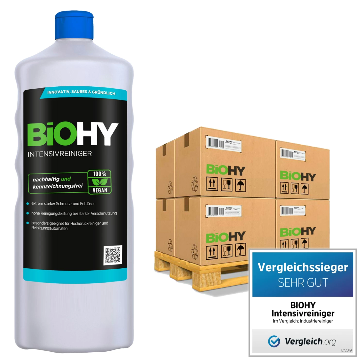 BiOHY Intensivreiniger Universal (10l Kanister) | Hochleistungs-INDUSTRIEREINIGER | Grundreiniger Ideal Für Hochdruckreiniger, Schaumarm 6 BiOHY Intensivreiniger Universal (10l Kanister) | Hochleistungs-INDUSTRIEREINIGER | Grundreiniger Ideal Für Hochdruckreiniger, Schaumarm – Bild 4