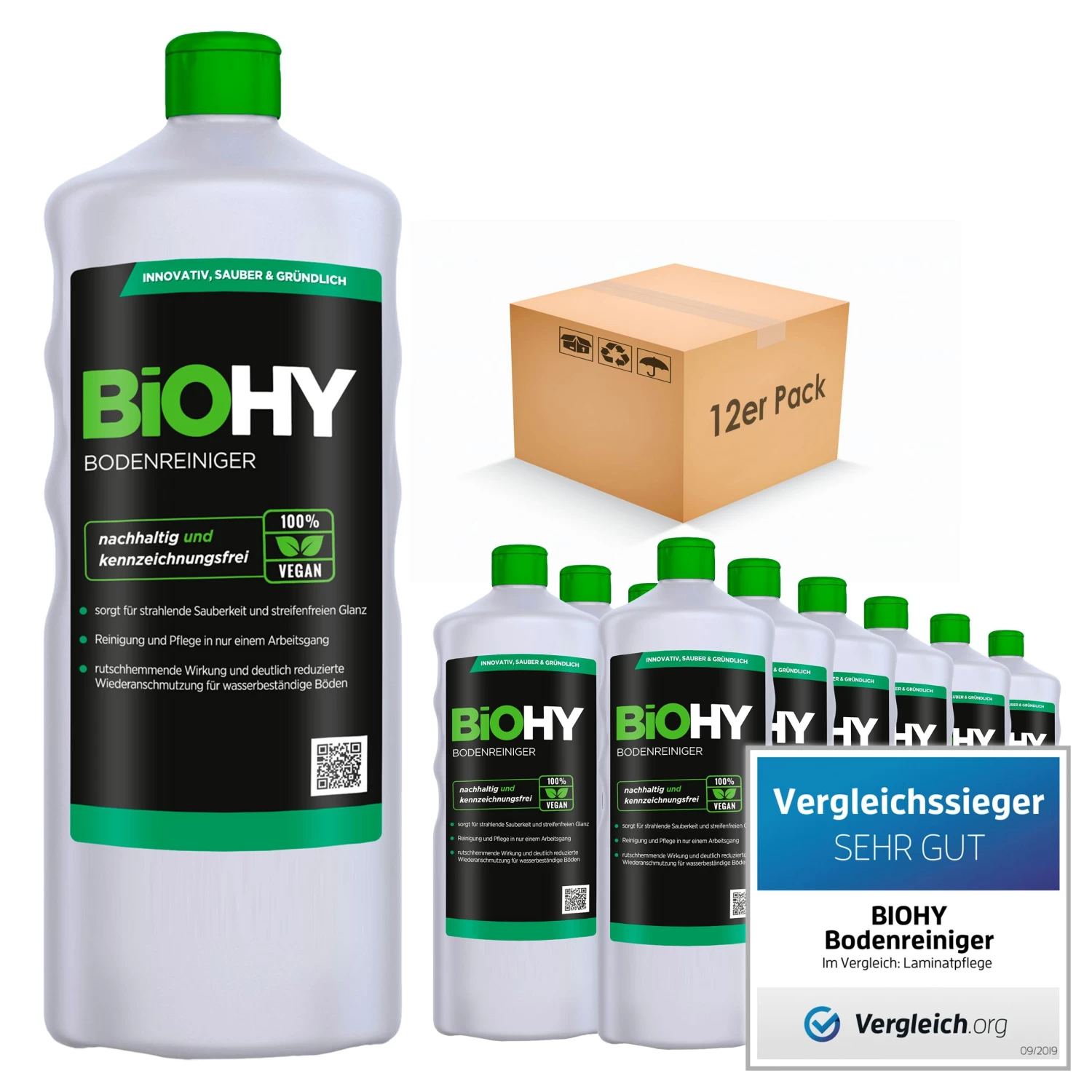 BiOHY Bodenreiniger Für Wischroboter (1l Flasche) | Konzentrat Für Alle Wisch & Saugroboter Mit Nass-Funktion | Nachhaltig & ökologisch 7 BiOHY Bodenreiniger Für Wischroboter (1l Flasche) | Konzentrat Für Alle Wisch & Saugroboter Mit Nass-Funktion | Nachhaltig & ökologisch – Bild 5