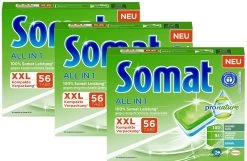 Somat All In 1 Pro Nature Spülmaschinen Tabs 56 Tabs Spülmittel Spülen Reinigung 11 Somat All In 1 Pro Nature Spülmaschinen Tabs 56 Tabs Spülmittel Spülen Reinigung -Reinigungsmittel Laden c8655328 528f 4e12 8d8f 2c7514e44055 3