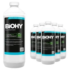 BiOHY Rohrreiniger (3x1l Flasche) | EXTRA STARK | Flüssiger, Hochkonzentrierter Abflussreiniger | Geruchsneutral | Für Alle Verstopfungen -Reinigungsmittel Laden ce85fedd 036b 4929 81f0 92c51b436e0f 7