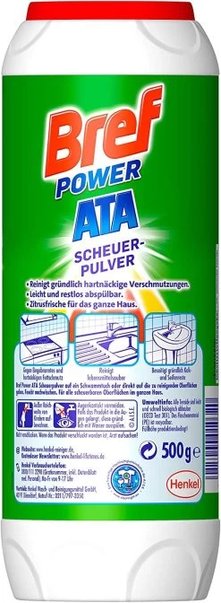 Bref Power ATA Scheuerpulver 15er Pack Gegen Hartnäckige Verschmutzungen 15x500g 14 Bref Power ATA Scheuerpulver 15er Pack Gegen Hartnäckige Verschmutzungen 15x500g -Reinigungsmittel Laden d40900c8 251a 43e1 942b 0d23f1879454
