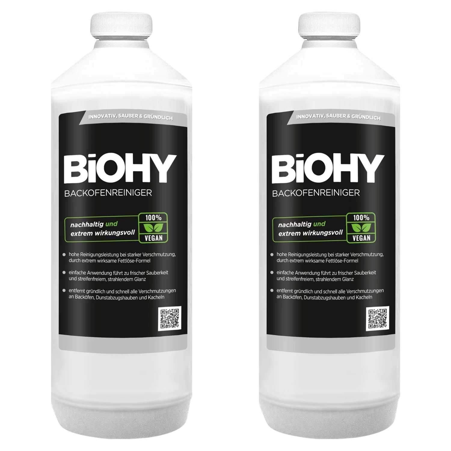 BiOHY Backofenreiniger Hochkonzentrat (480x1l Flasche) | Profi Grillreiniger, Fettlöser EXTRA STARK | Zur Einfachen Und Schnellen Ofenreinigung 7 BiOHY Backofenreiniger Hochkonzentrat (480x1l Flasche) | Profi Grillreiniger, Fettlöser EXTRA STARK | Zur Einfachen Und Schnellen Ofenreinigung – Bild 5