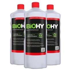BiOHY Sanitärreiniger (480x1l Flasche) | Kalkzersetzendes Konzentrat Für Den Sanitärbereich | Badreiniger Mit Angenehme & Frischen Duft | EXTRA STARK 13 BiOHY Sanitärreiniger (480x1l Flasche) | Kalkzersetzendes Konzentrat Für Den Sanitärbereich | Badreiniger Mit Angenehme & Frischen Duft | EXTRA STARK -Reinigungsmittel Laden dc5c390f b978 4886 b9e9 c14de98d0f13 1