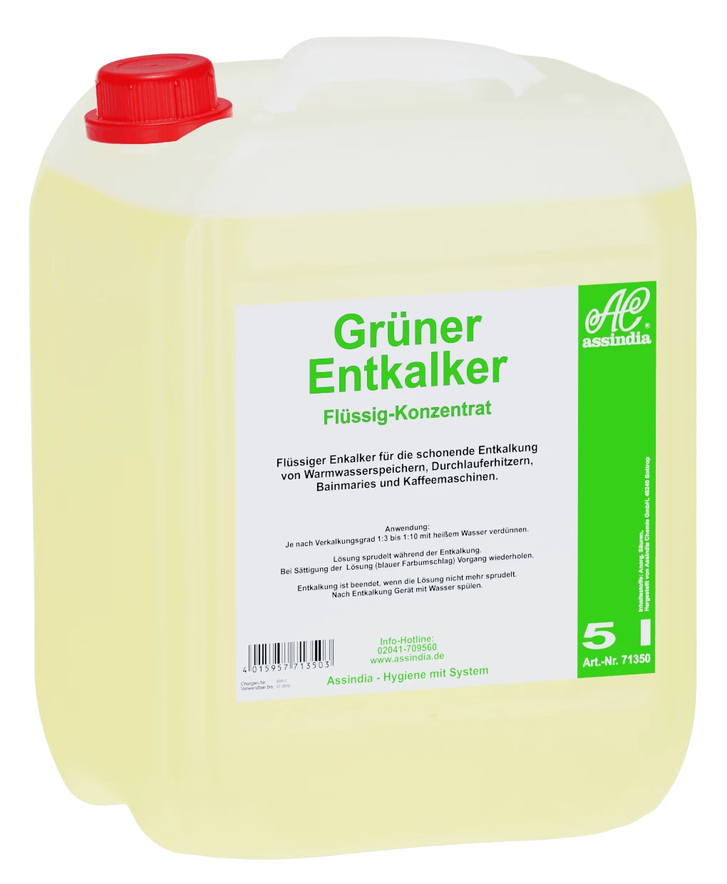 Grüner Entkalker 5l 3 Grüner Entkalker 5l
