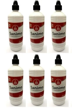 10x 1000ml Sanimo Handdesinfektionsmittel - Anwendungsfertig - Nach Rezept Der WHO Desinfektionsmittel Hände Nachfüllflasche -Reinigungsmittel Laden ee370550 b62d 476f a203 963ef9b87f4d 6