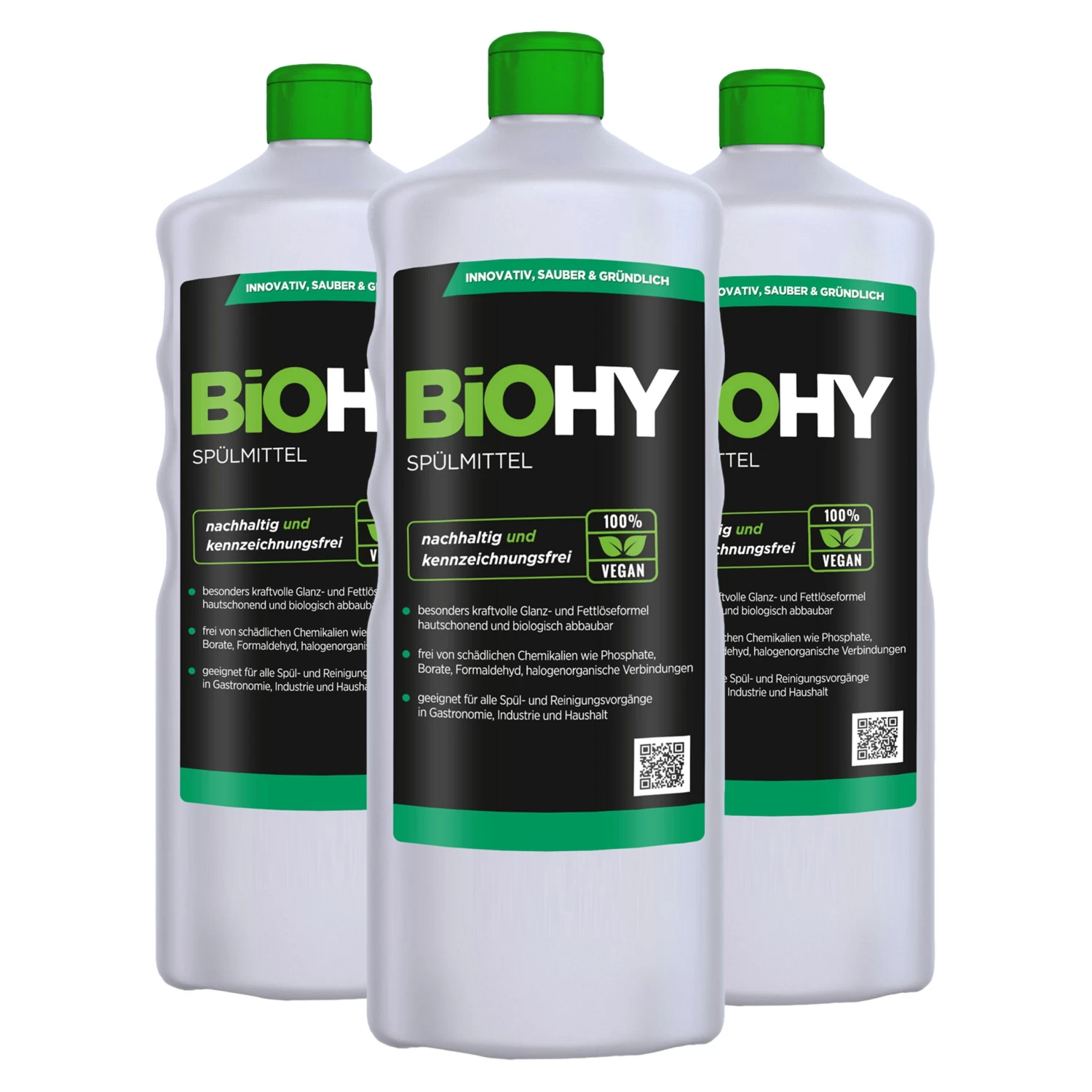 BiOHY Spülmittel (24x20l Kanister) | Frei Von Schädlichen Chemikalien & Biologisch Abbaubar | Glanz- & Fettlöseformel 7 BiOHY Spülmittel (24x20l Kanister) | Frei Von Schädlichen Chemikalien & Biologisch Abbaubar | Glanz- & Fettlöseformel – Bild 5