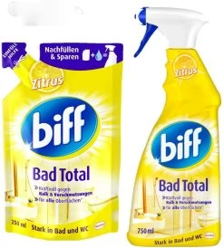 Biff Bad Total Zitrus Badreiniger 750ml Sprühflasche Reiniger Reinigungsmittel -Reinigungsmittel Laden f2cd8fac 5493 4519 b41a 9c766a2711bf 2