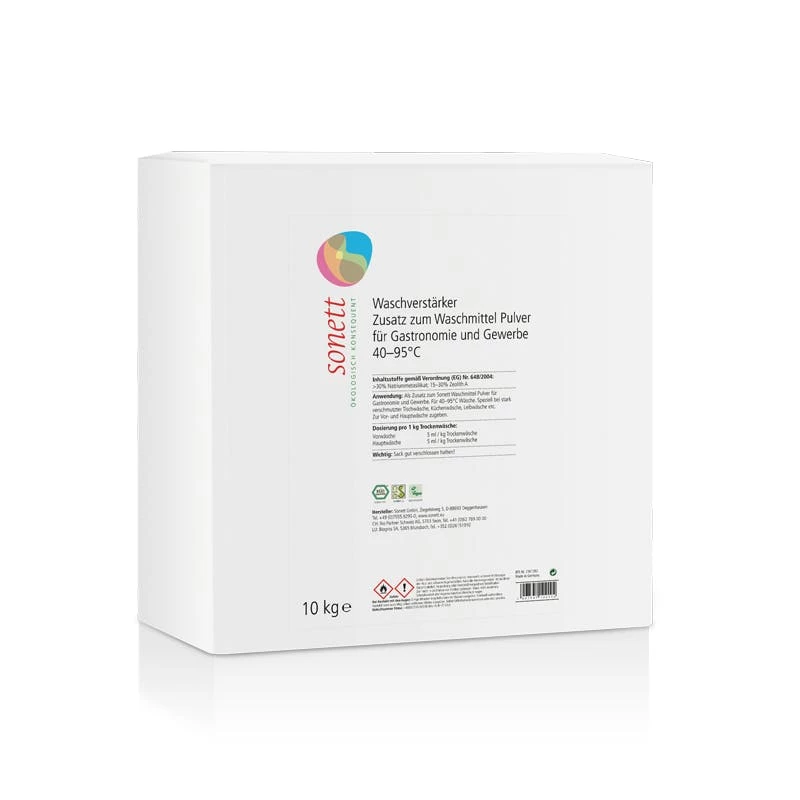 Sonett Waschmittel Pulver Für Gastronomie Und Gewerbe - 10kg 3 Sonett Waschmittel Pulver Für Gastronomie Und Gewerbe - 10kg