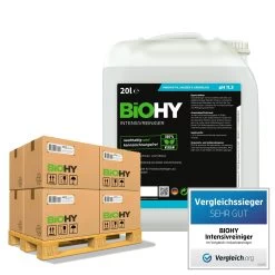 BiOHY Intensivreiniger Universal (10l Kanister) | Hochleistungs-INDUSTRIEREINIGER | Grundreiniger Ideal Für Hochdruckreiniger, Schaumarm 10 BiOHY Intensivreiniger Universal (10l Kanister) | Hochleistungs-INDUSTRIEREINIGER | Grundreiniger Ideal Für Hochdruckreiniger, Schaumarm -Reinigungsmittel Laden f92fadac daa2 49a5 9634 347c44030983 2