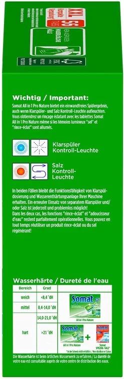 Somat All In 1 Pro Nature Spülmaschinen Tabs 56 Tabs Spülmittel Spülen Reinigung 15 Somat All In 1 Pro Nature Spülmaschinen Tabs 56 Tabs Spülmittel Spülen Reinigung -Reinigungsmittel Laden f936af85 8122 4d16 bb7c 611782018f4f