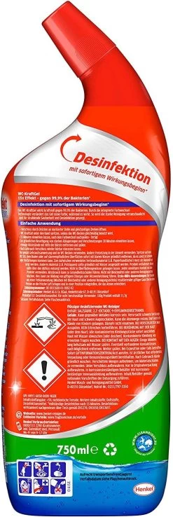 Bref Power WC KraftGel 15x Effekt 750 Ml WC Reiniger Badreiniger Reinigung -Reinigungsmittel Laden fba03fc3 d940 440c 807c a9f325c0a589