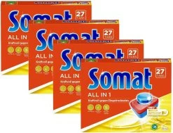 Somat 7 All In 1 Multi Aktiv Spülmaschinentabs 27 Tabs Geschirrspülreiniger -Reinigungsmittel Laden fd439252 b6bc 4af4 9baf d70056c47052