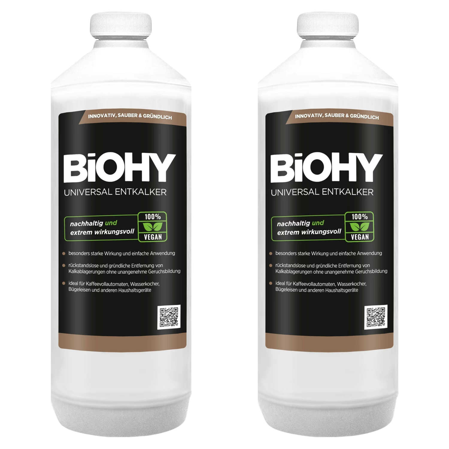 BiOHY Universal Entkalker (480x1l Flasche) | Konzentrat Für 20 Entkalkungsvorgänge Pro Flasche | Kompatibel Mit Allen Kaffeevollautomaten 7 BiOHY Universal Entkalker (480x1l Flasche) | Konzentrat Für 20 Entkalkungsvorgänge Pro Flasche | Kompatibel Mit Allen Kaffeevollautomaten – Bild 5